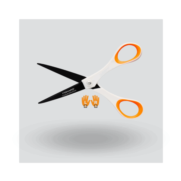 Fiskars Tijeras Titanium Non-Stick 18 cm. Anbidiestra. - Imagen 2