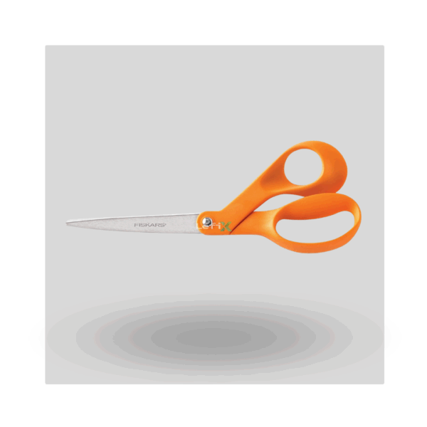 Fiskars Original Orange Handled Scissors - Imagen 2