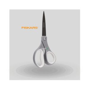 Tijera Fiskars Non-Stick Titanium 20 cm, Gris