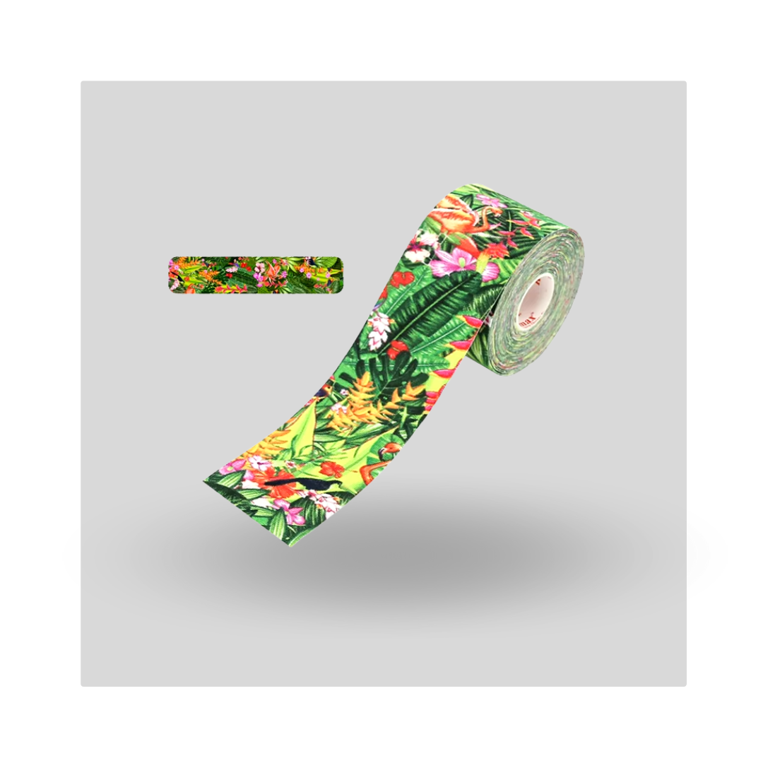 Kindmax - Cinta de Kinesiología con Diseños 5 x 5cm - Imagen 3