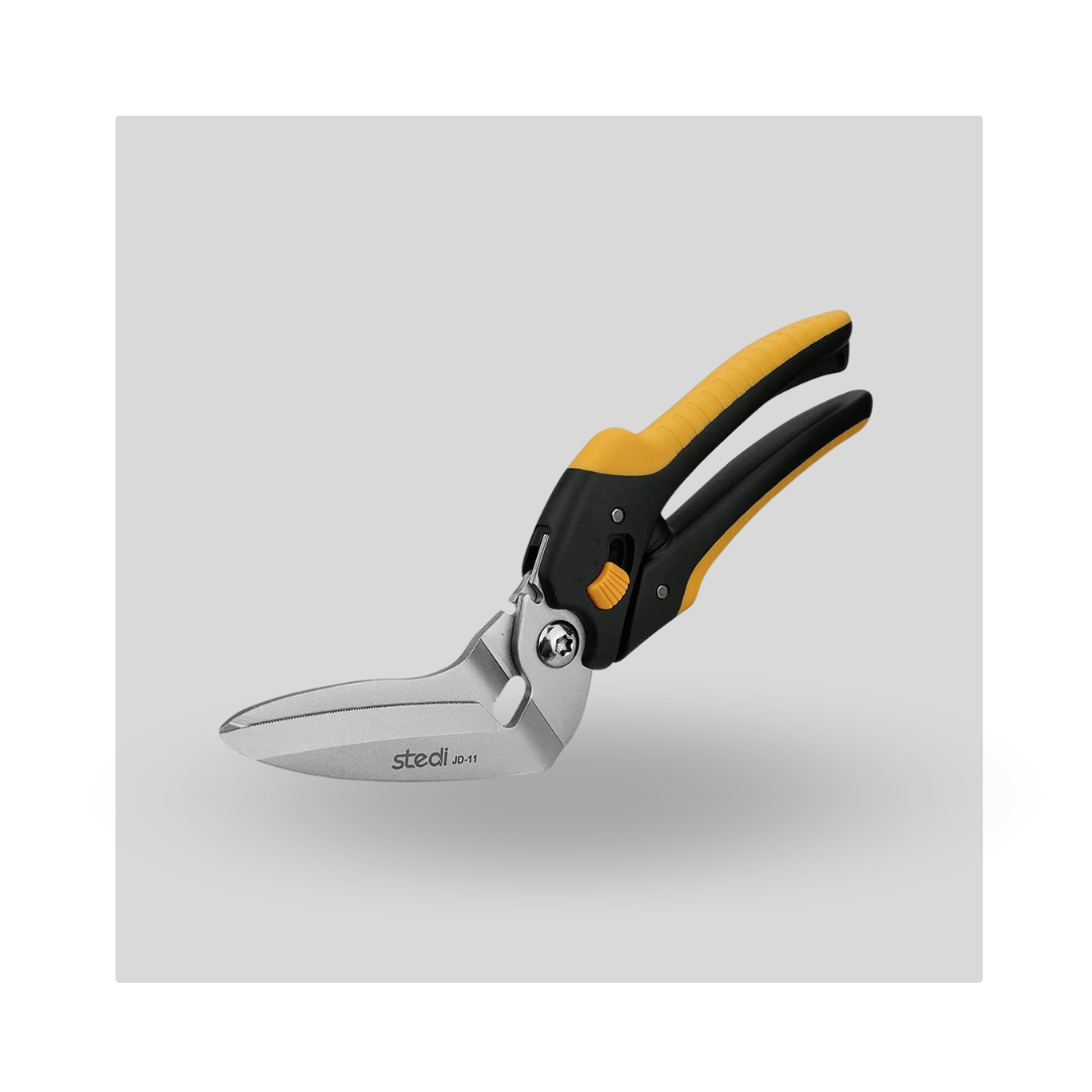 Tijera Profesional Microdentada Stedi para Cortar Termoplástico